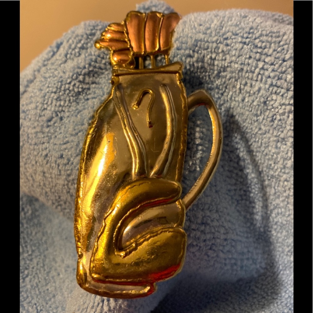 Mixed Metal Brooch/Pendant Made In Mexico by SJ